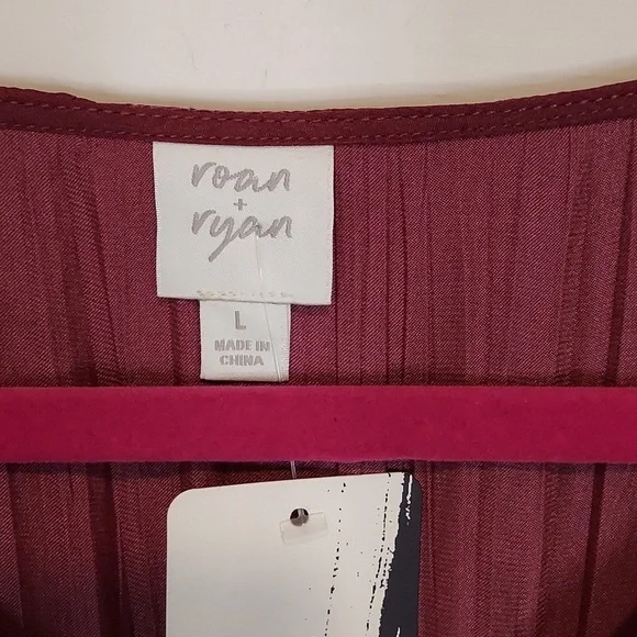 Roan + Ryan Talulah Wine Holiday Dress - Picture 7 of 12